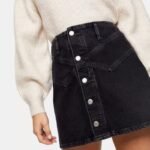 Pijama de Satén Negro “Golden Bow”