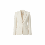 Blazer Estructurado Color Crema